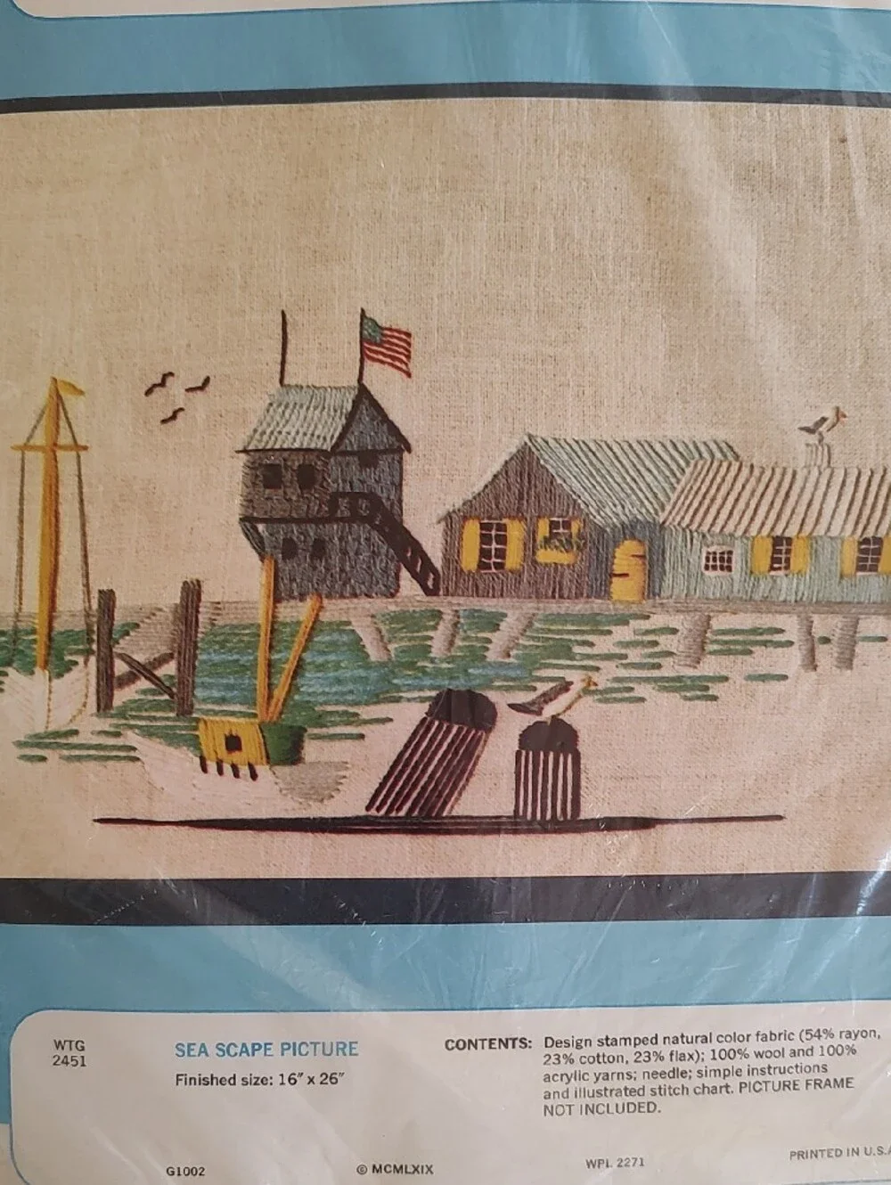 Creative Stitchery Sea Scape Embroidery Kit